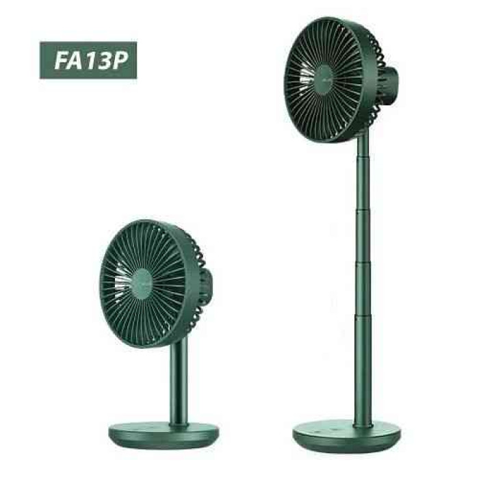 JISULIFE FA13P Rechargeable Desk Fan 8000mAh – White Color